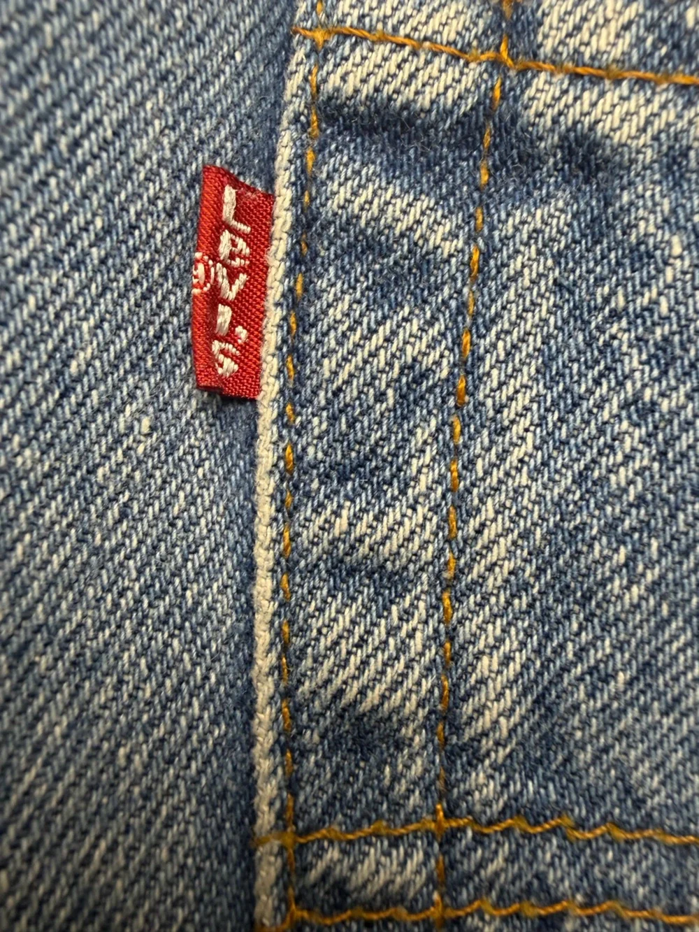 VTG Levis 501 Jeans Mens Blue Selvedge Made in USA size 32x30 perfect condition